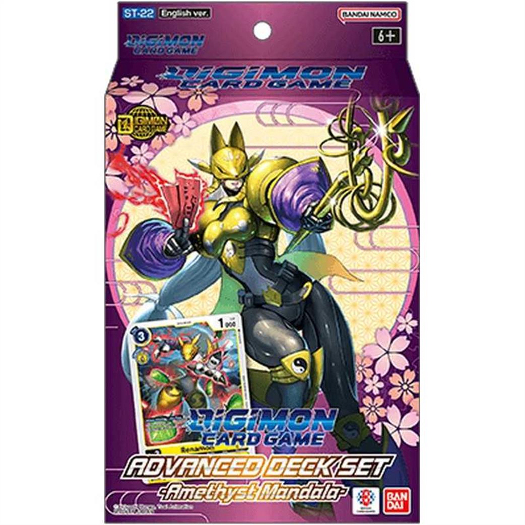 Bandai  ST-22 Digimon Advanced Amethyst Mandala Deck