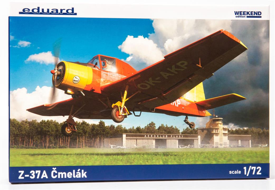 Eduard 1/72 7456 Z-37A Cmelak Aircraft weekend edition Kit