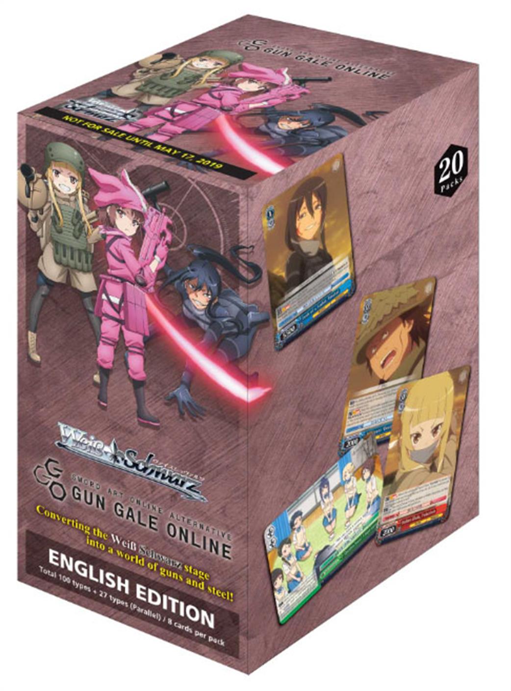 Bushiroad  WSEGGOSE50EB Weiss Schwarz: Sword Art Online Gun Gale Online 2 Extra Booster