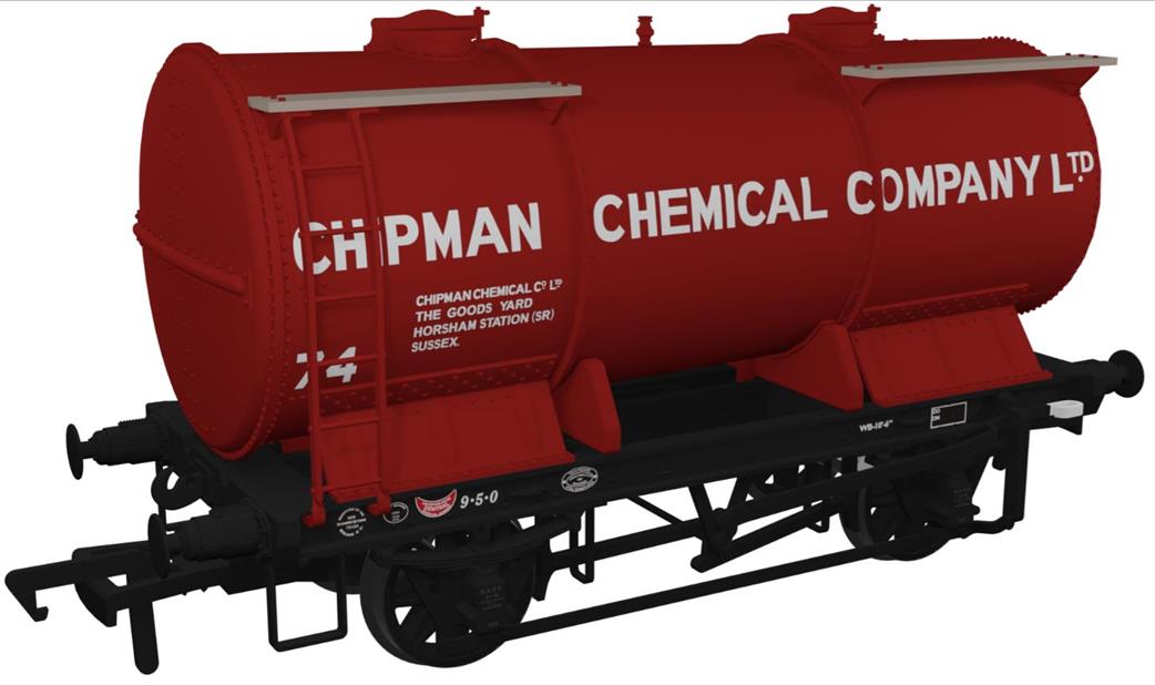 Rapido Trains OO 981005 Ammonium Nitrate / Chemical Tank Wagon Chipman Chemical Co. Ltd No.74