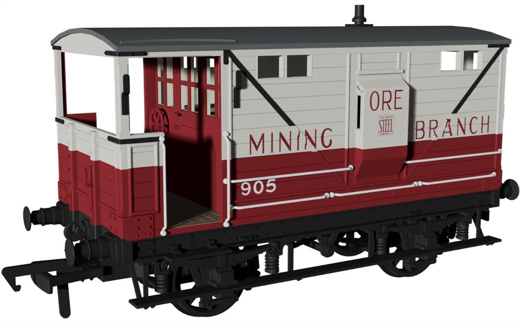 Rapido Trains OO 987010 LNWR D17b Brake Ore Mining Branch No.905