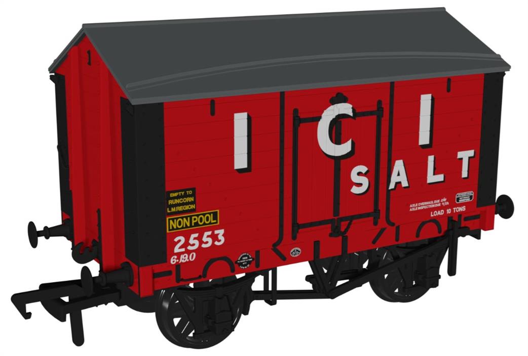 Rapido Trains OO 967606 ICI Salt No.2553 RCH 1907 Salt Van