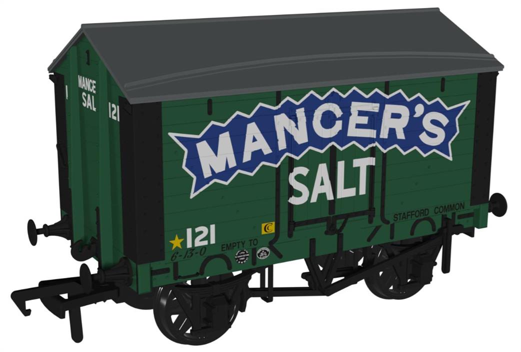 Rapido Trains OO 967607 Mangers Salt No.121 RCH 1907 Salt Van