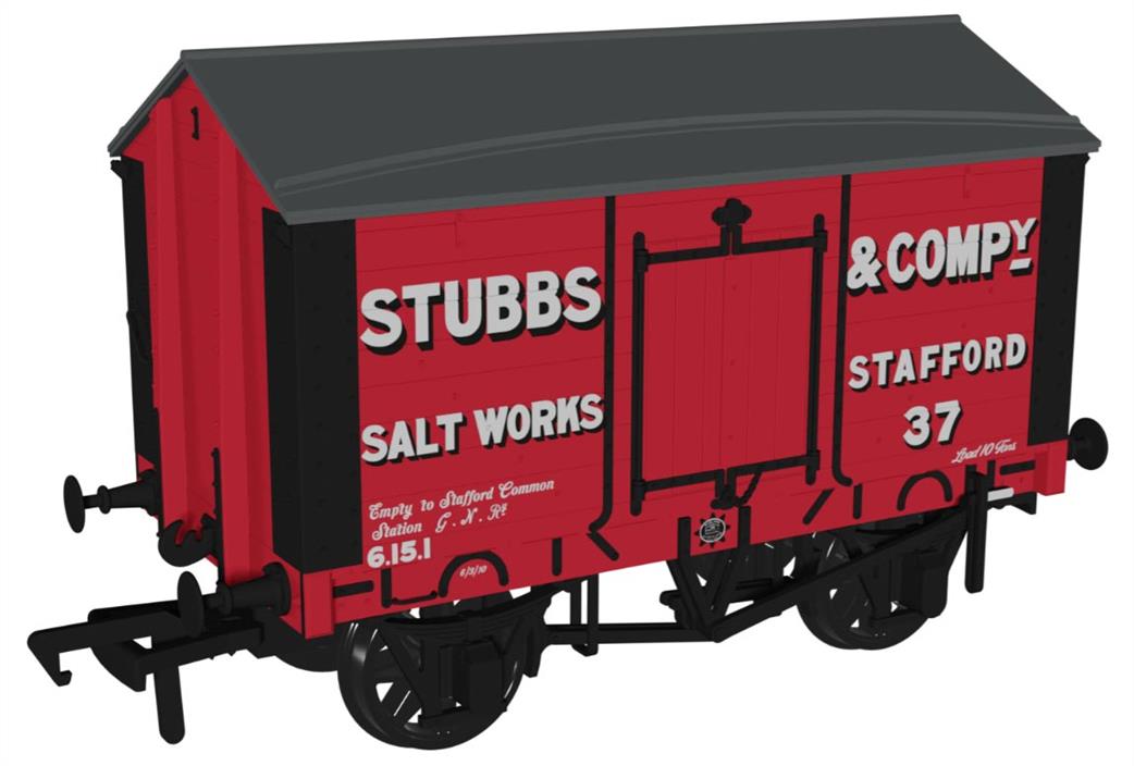 Rapido Trains OO 967615 Stubbs & Co No.37 RCH 1907 Salt Van