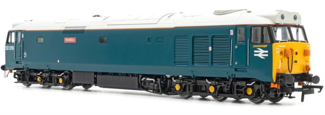 Accurascale OO ACC2383 BR EE Class 50 Diesel Locomotive 50019 Ramillies Laira Blue