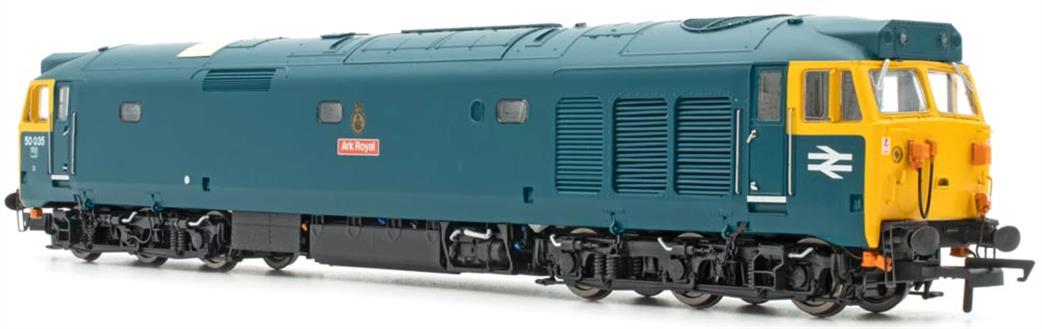 Accurascale OO ACC2393 BR EE Class 50 Diesel Locomotive 50035 Ark Royal BR Blue