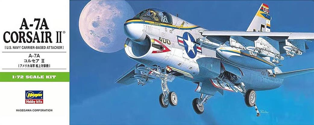 Hasegawa 1/72 00238 A-7A Corsair II US Navy Carrier Based Attacker Kit