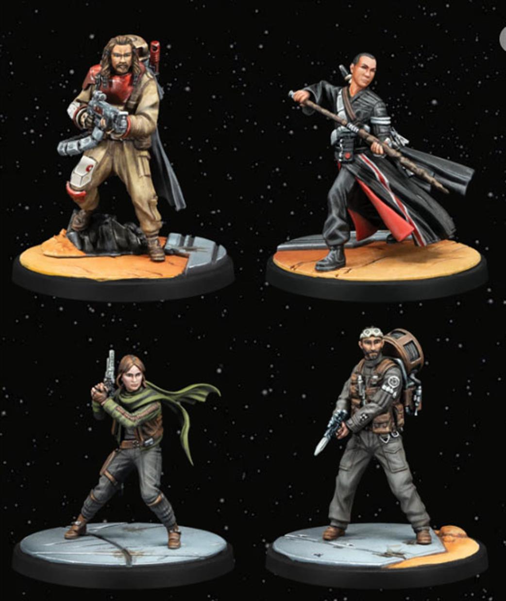 Atomic Mass Games  SWP52 This Is Rogue One Jin Erso Squad Pack for Star Wars Shatterpoint