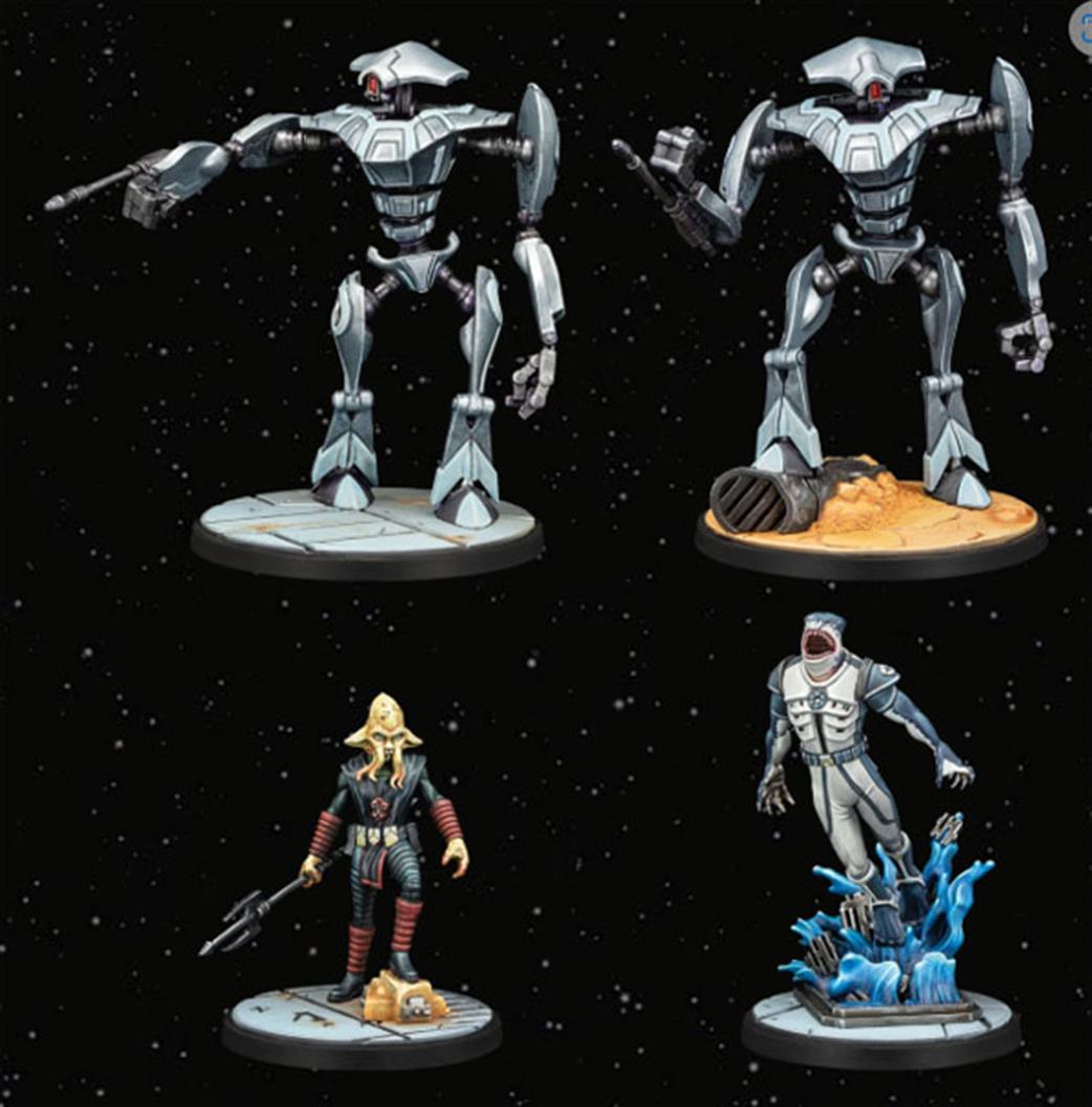 Atomic Mass Games  SWP63 Terror From Below Riff Tamson Squad Pack for Star Wars Shatterpoint