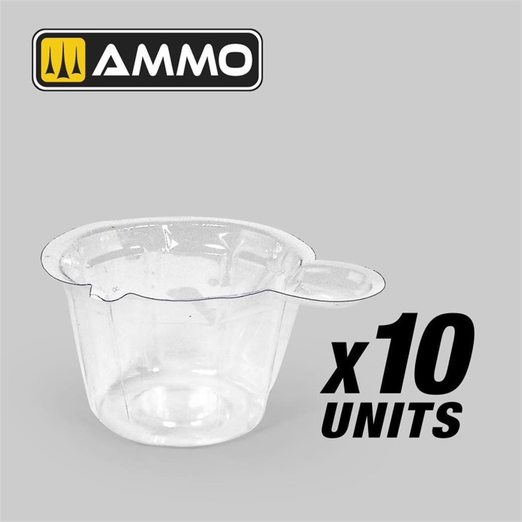 Ammo of Mig Jimenez  A.MIG-8268 Disposable Mixing Cups Pack of 10