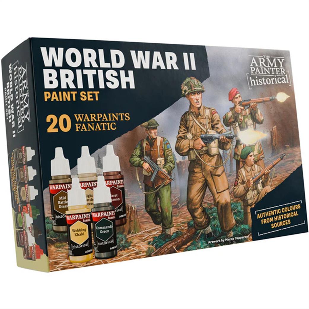 Army Painter  WP8084P Historical World War II British Paint set