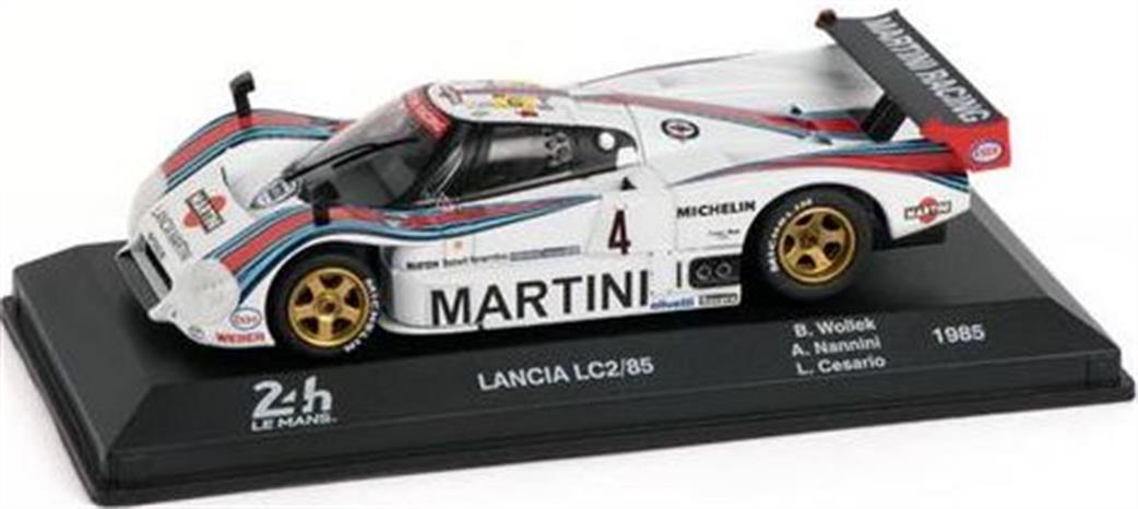MAG 1/43 MAG PA24 Lancia LC2/85 #4 Wolek/Nannini/Cesario 1985 Martini Model