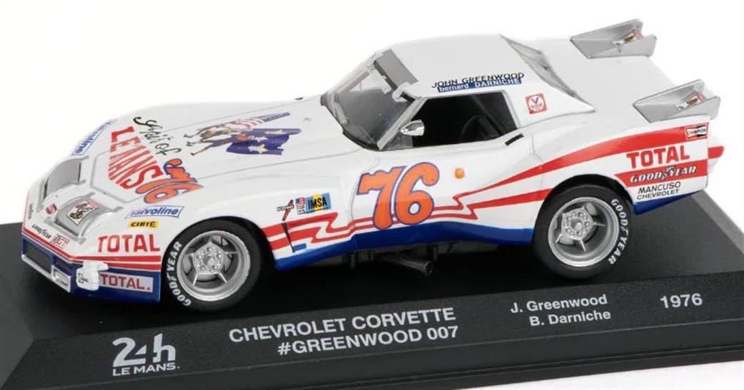 MAG 1/43 MAG PA25 Chevrolet Corvette Greenwood 007-Greenwood Darniche #76 Model
