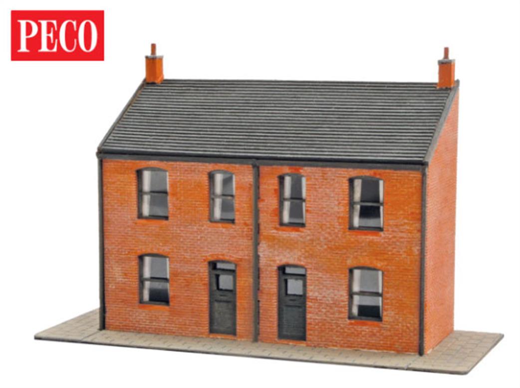 Peco N NB-306 Victorian House Fronts Laser Cut Kit