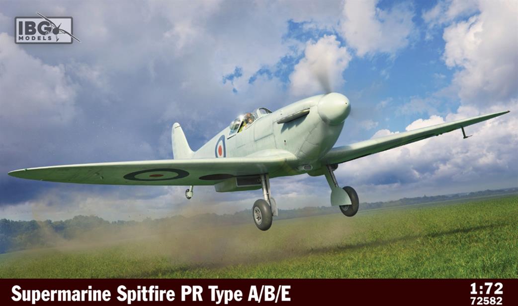 IBG Models 1/72 72582 Supermarine Spitfire PR Type A/B/E Cotton Club 1939-40