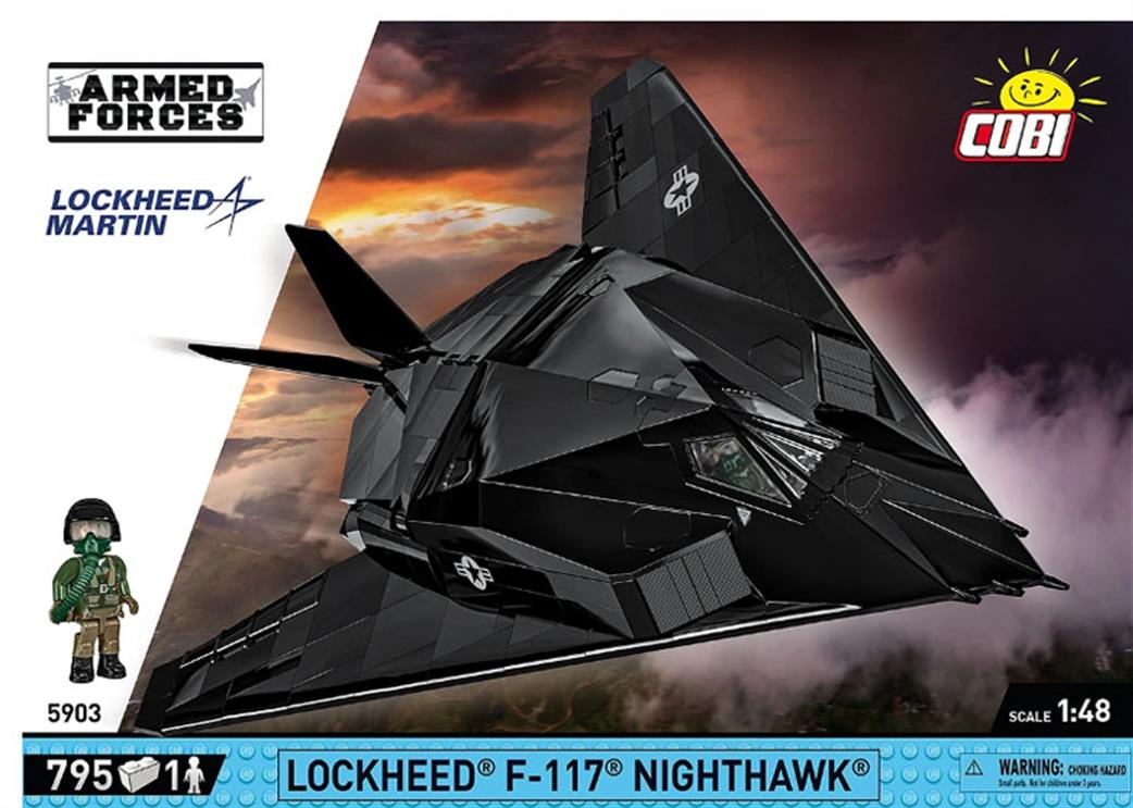 Cobi  5903 F-117 Nighthawk Block Model