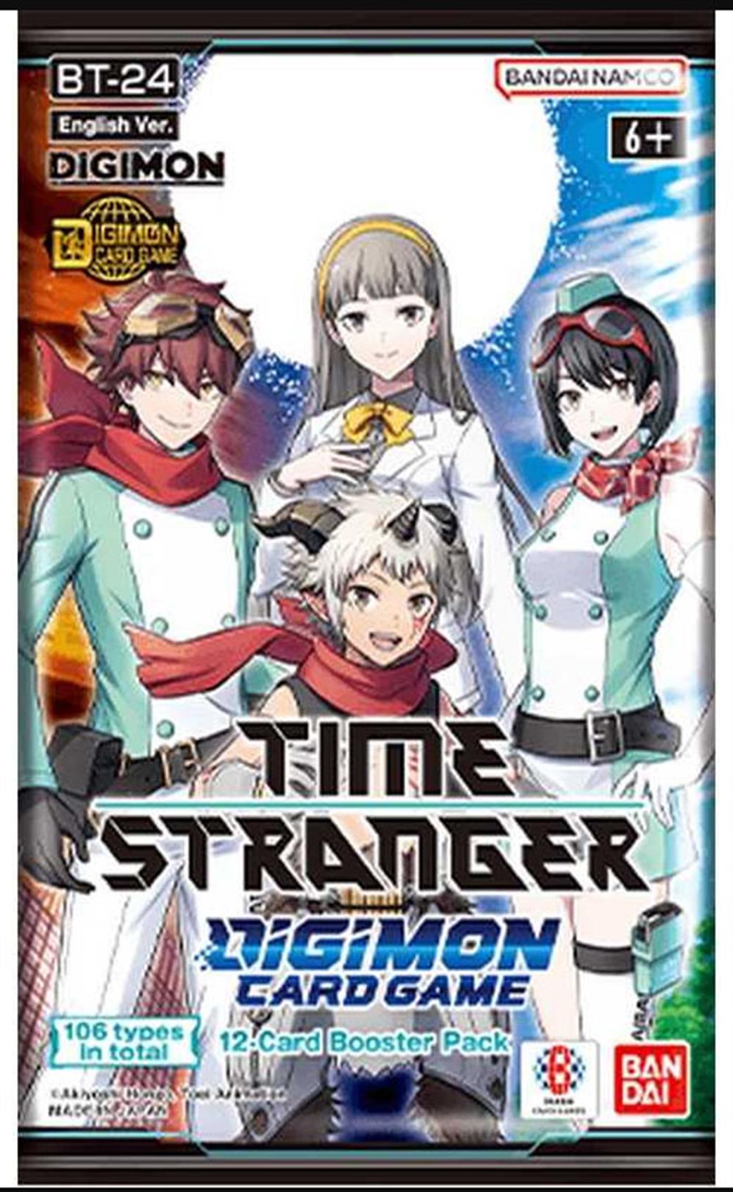 Bandai  BT24 Digimon Time Stranger Booster