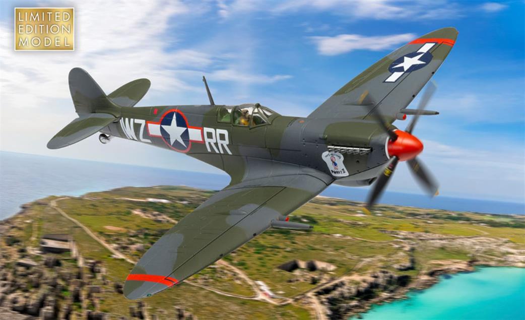 Corgi 1/72 AA29104 Supermarine Spitfire Mk.IXc, (MH656) WZ-RR 'Porky II', Lt. Robert Connor, 309th Fighter Squadron, 31st Fighter Group, USAAF, Mediterranean Theatre, 1943