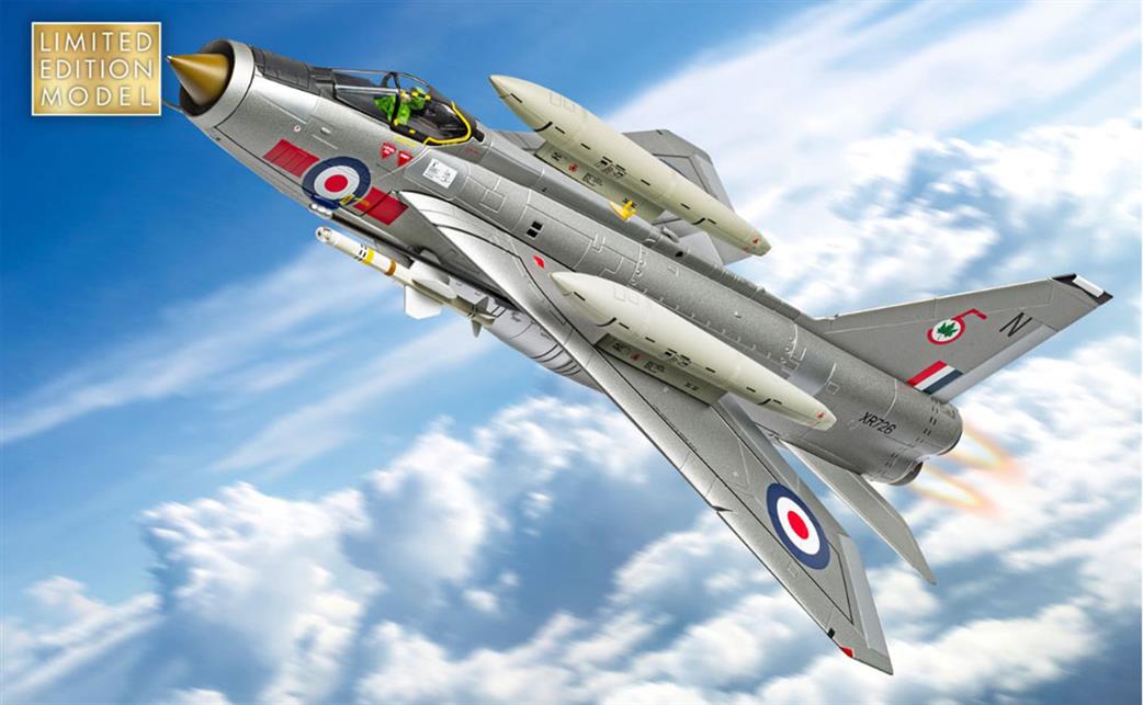 Corgi 1/48 AA28404 English Electric Lightning F.6 XR726/N, RAF No.5 Squadron, Binbrook Wing, RAF Leconfield deployment, May 1973
