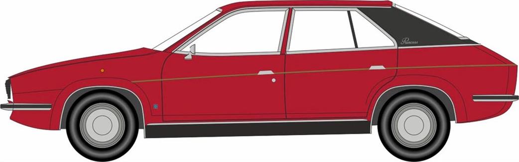 Oxford Diecast 1/76 76BLP007 BL Princess Carmine