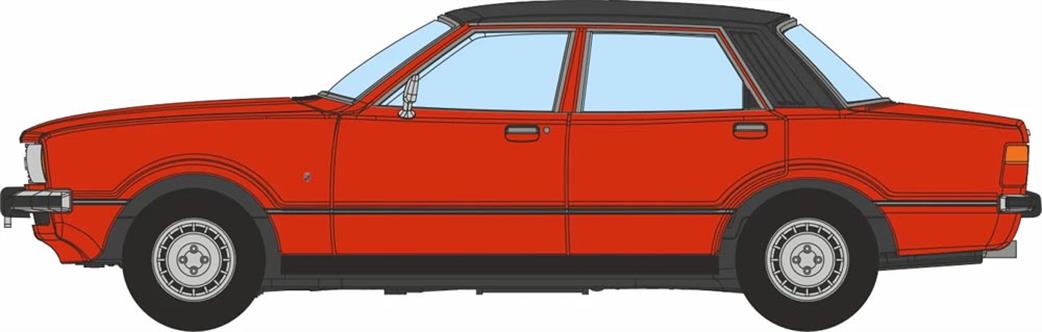 Oxford Diecast 1/76 76FC4001 Ford Cortina Mk4 Venetian Red