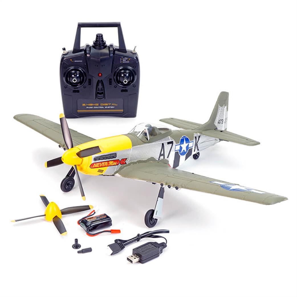Volantex RC  V768-2 Mustang 4CH 500mm RTF Aircraft w/Gyro