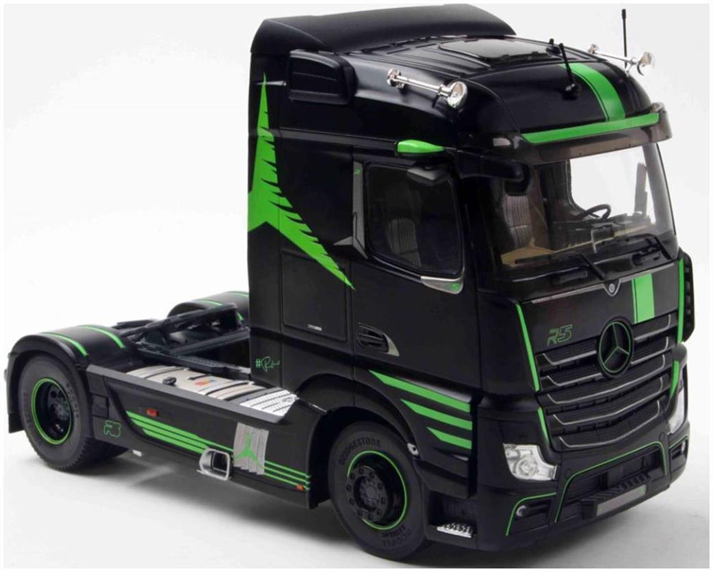 Solido 1/24 2400204 Mercedes Benz Actros R5 Italian Collection Black 2021 Diecast Model
