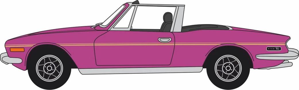 Oxford Diecast 1/76 76TS005 Triumph Stag Magenta