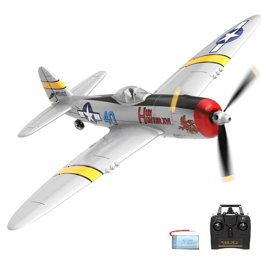 Volantex RC  V761-16 P47 Thunderbolt 4ch 400mm Brushed ith Gyro EPP RTF Mini RC Aircraft