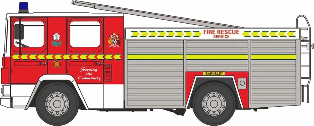 Oxford Diecast 1/76 76DN007 Dennis RS South Yorkshire Fire & Rescue Service
