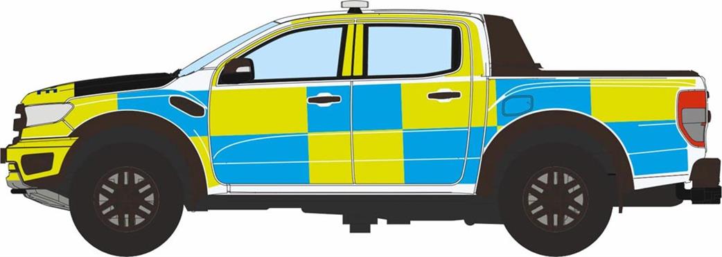 Oxford Diecast 1/76 76FR006 Ford Ranger Raptor South Wales Police