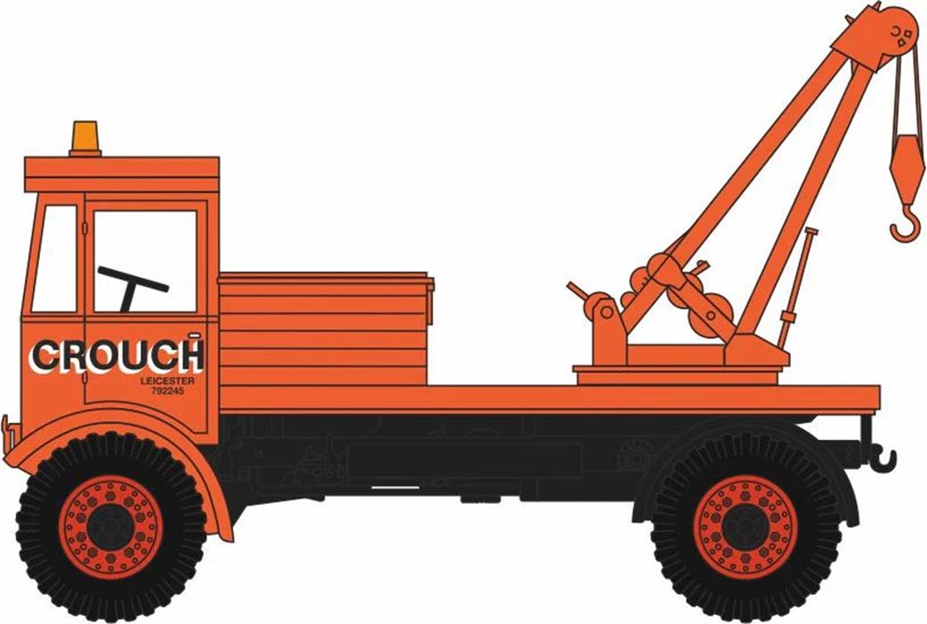 Oxford Diecast 1/76 76AEC021 AEC Matador Wrecker Crouch Recovery