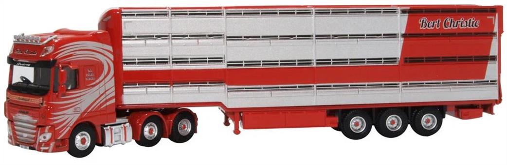 Oxford Diecast 1/76 76DXF005 DAF XF Euro 6 Houghton Parkhouse Livestock Transport