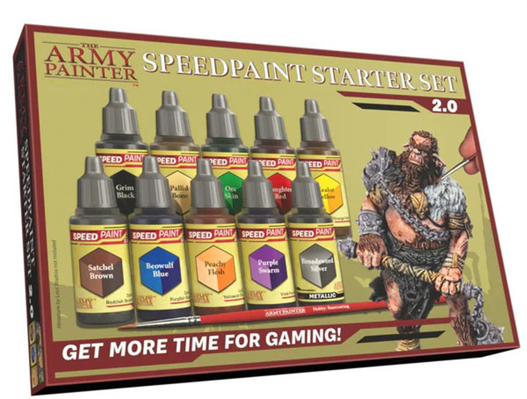 Army Painter  WP8059 Wargames Speed Paint Starter Set 2