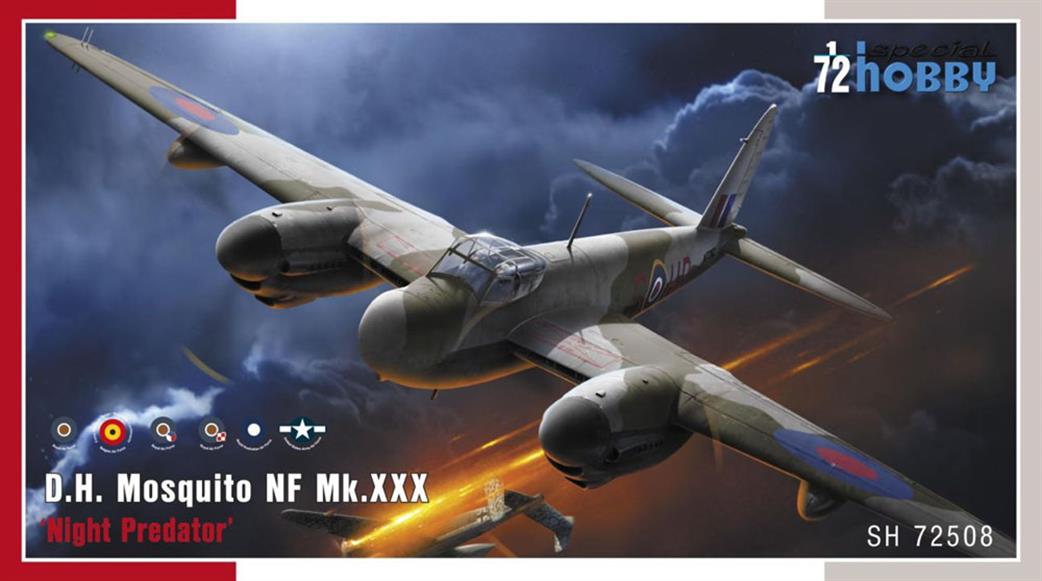 Special Hobby 1/72 72508 DH Mosquito NF-30 Night Fighter Plastic Kit