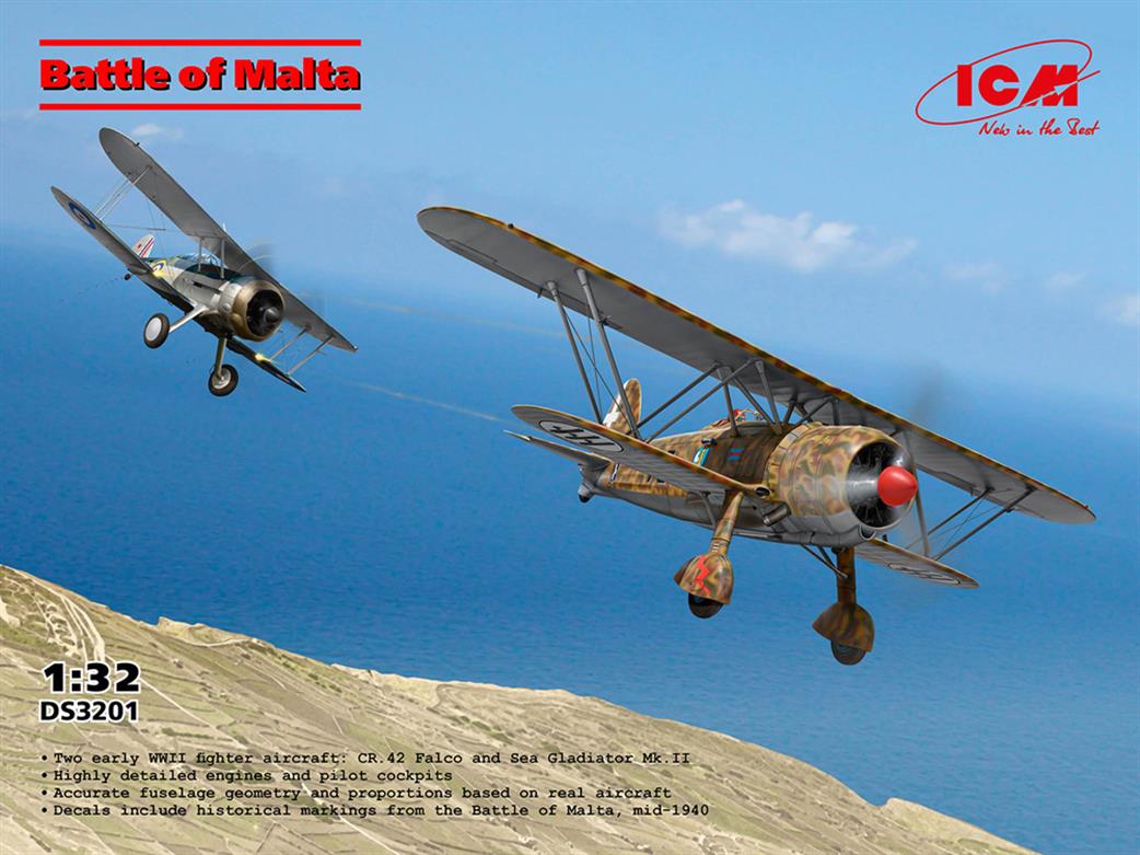 ICM 1/32 DS3201 Battle of Malta Set