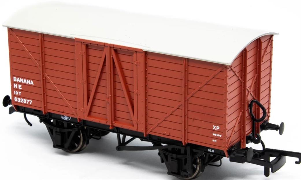 Oxford Rail OO OR76BAN003 GE Banana Van  LNER Post 1937 632877 Model