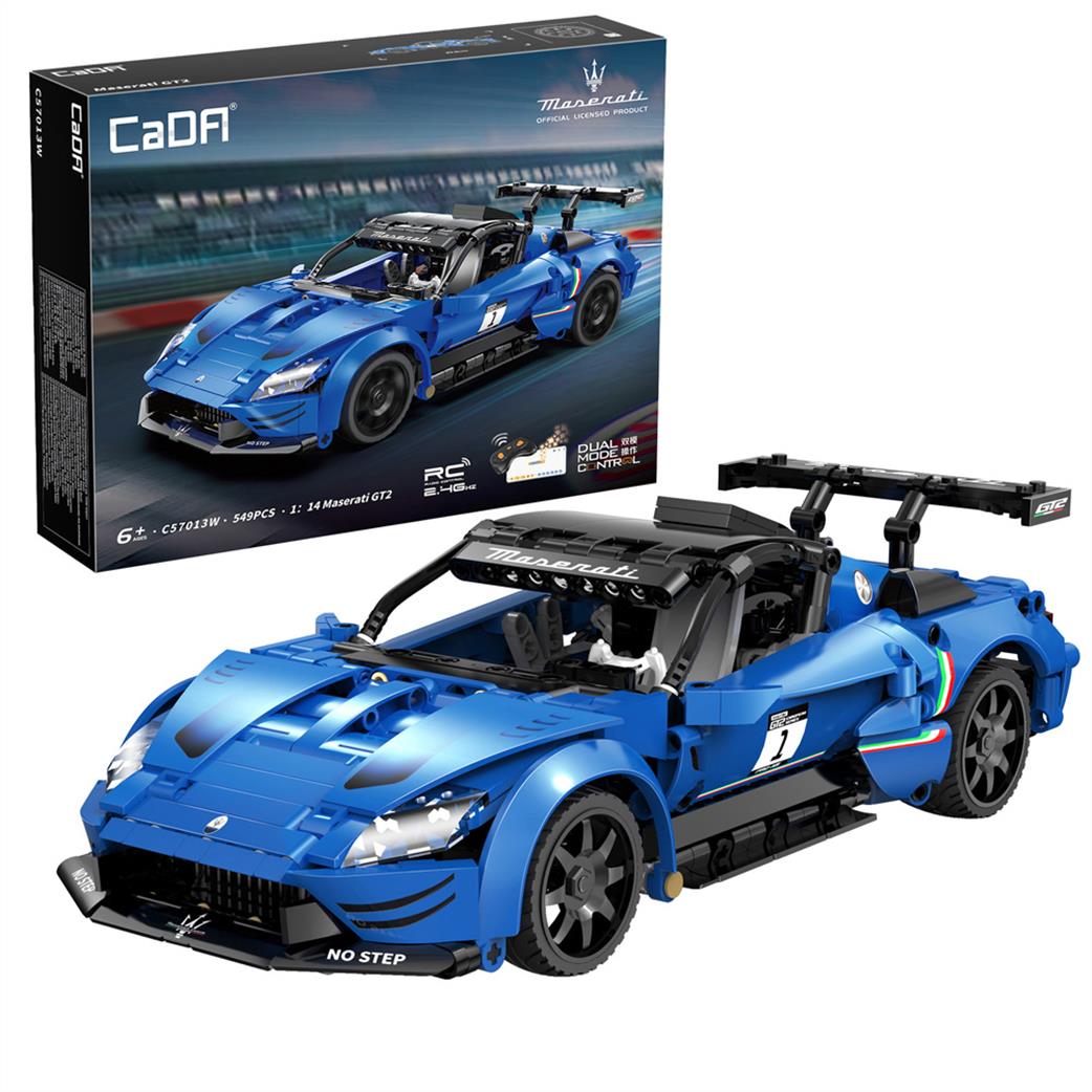 CaDa 1/14 C57013W Maserati Cade Stream 2.4Ghz RC 549 piece Brick Model