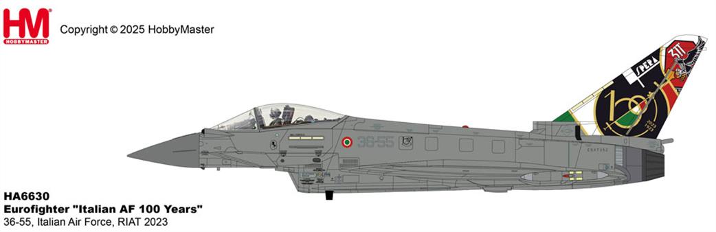 Hobby Master 1/72 HA6630 Eurofighter Italian AF 100 Years