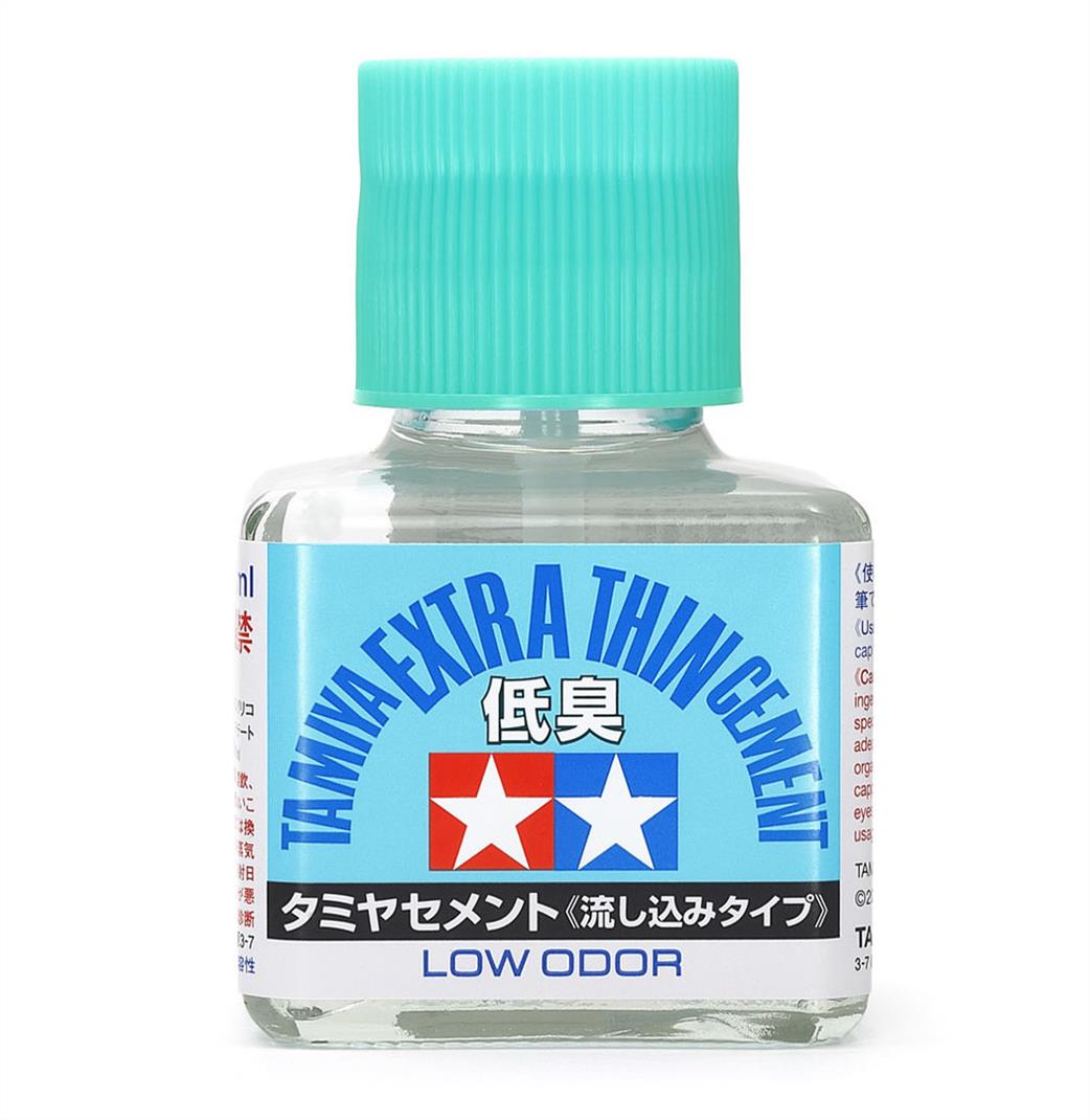 Tamiya  87236 Extra Thin Cement Low Odour 40ml Bottle