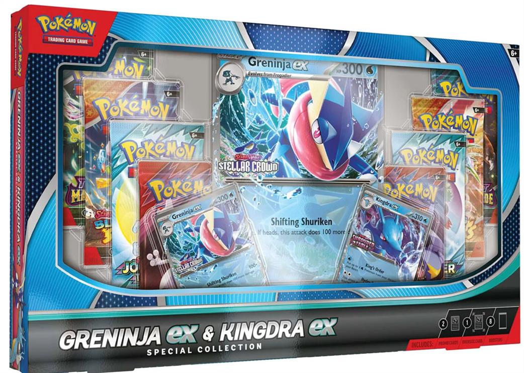 Nintendo  10-10261-101 Pokemon Greninja ex & Kingdra ex Special Collection