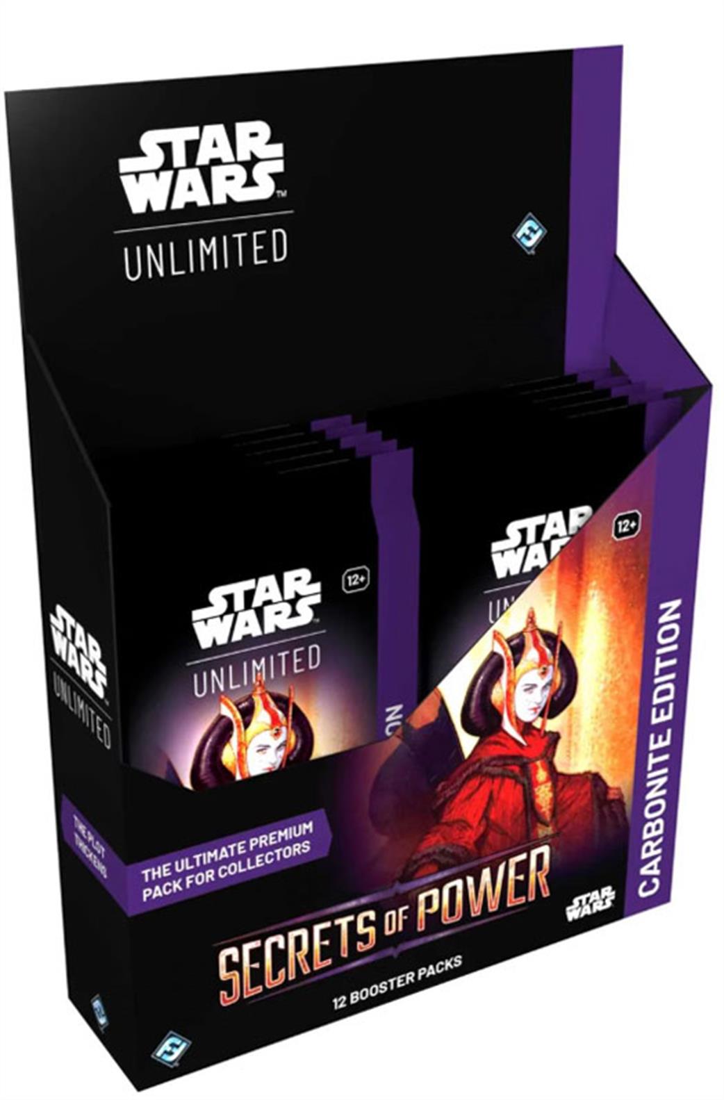 Fantasy Flight Games  SWH0606 Star Wars Unlimited Secrets of Power Carbonite Booster