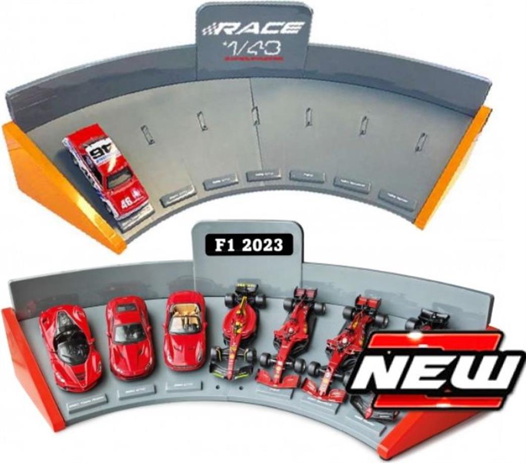 Burago 1/43 36006 Race Model Stand Without Cars