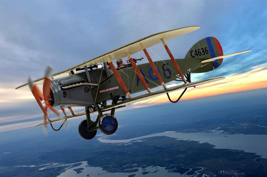 Corgi 1/48 AA28804 Bristol F-2B Fighter C4636 DEVIL IN THE DUSK