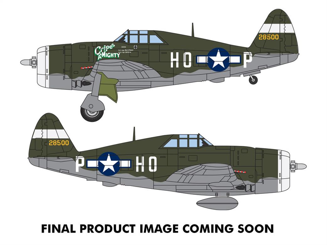 Corgi 1/72 AA33828 Republic P-47D Thunderbolt  42-8500/HO-P Cripes A MIGHTY’