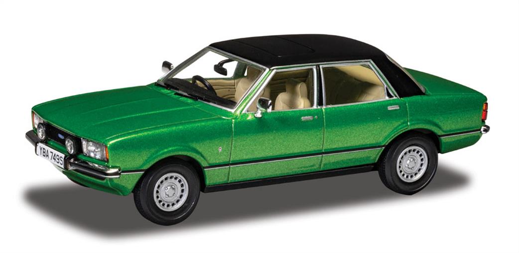 Corgi 1/43 VA11918 Ford Cortina Mk4 2.3 Ghia Regency Green