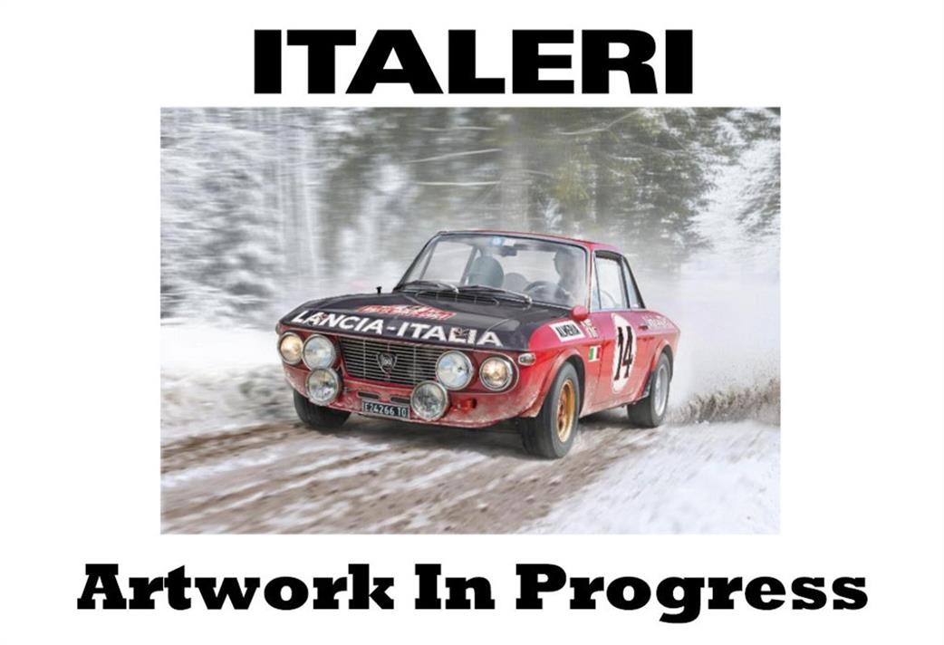 Italeri 1/24 3670 Lancia Fulvia HF Rally Monte Carlo 1972