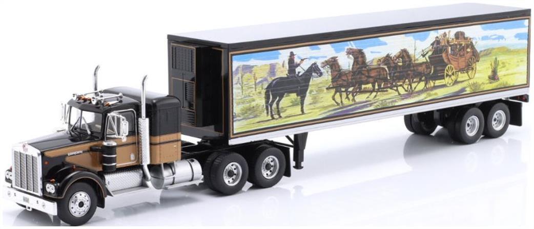 IXO 1/43 W83431001 Kenworth W925 Semi-Trailer Truck Smokey and The Bandit 1977 Diecast Model