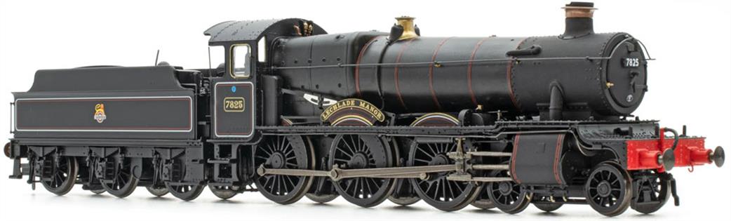 Accurascale OO ACC2709 BR 7825 Lechlade Manor Collett Manor Class 4-6-0 BR Lined Black Early Crest