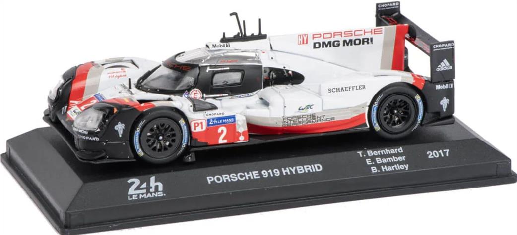 MAG 1/43 MAG PA12 Porsche 919 Hybrid #2 Bamber/Bernhard/ Hartley 2017 Model
